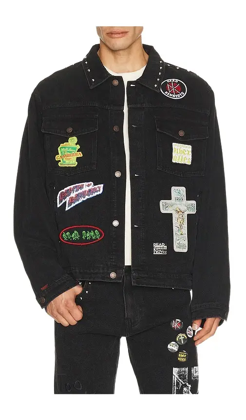 Pleasures x Dead Kennedys DIY Trucker Jacket