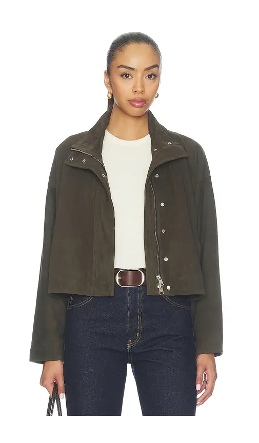 AllSaints Ryder Suede Jacket | Thumbnail 2 AllSaints Ryder Suede Jacket | Thumbnail 2