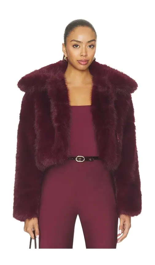 BLANKNYC Faux Fur Jacket