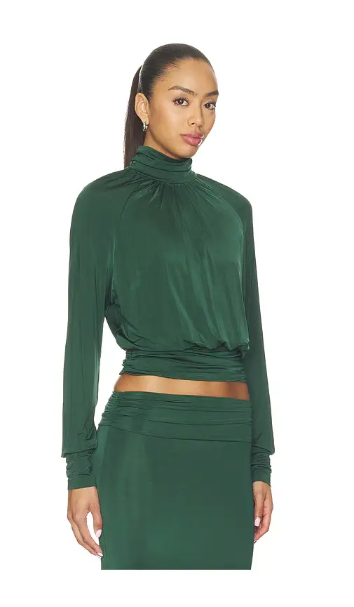 ÉTERNE Anouk Liquid Jersey Top | Thumbnail 2 ÉTERNE Anouk Liquid Jersey Top | Thumbnail 2