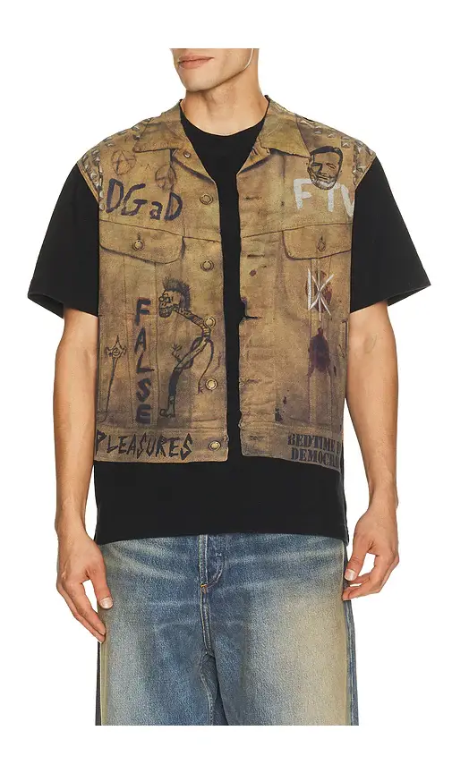 Pleasures x Dead Kennedys Vest Heavyweight Tee | Thumbnail 2 Pleasures x Dead Kennedys Vest Heavyweight Tee | Thumbnail 2