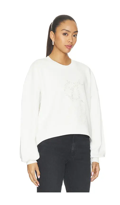 AllSaints Reflex Lila Sweatshirt | Thumbnail 2 AllSaints Reflex Lila Sweatshirt | Thumbnail 2
