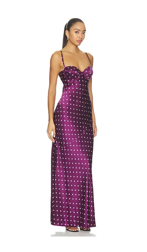 L'Agence Sayla Bias Cut Maxi Dress | Thumbnail 2 L'Agence Sayla Bias Cut Maxi Dress | Thumbnail 2