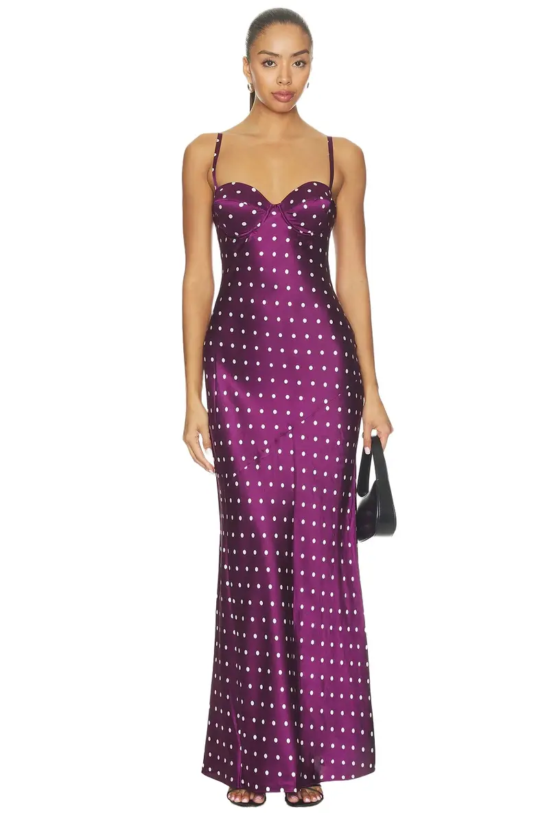 Sayla Bias Cut Maxi Dress Sayla Bias Cut Maxi Dress
