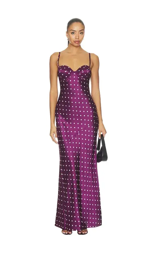 Sayla Bias Cut Maxi Dress Sayla Bias Cut Maxi Dress