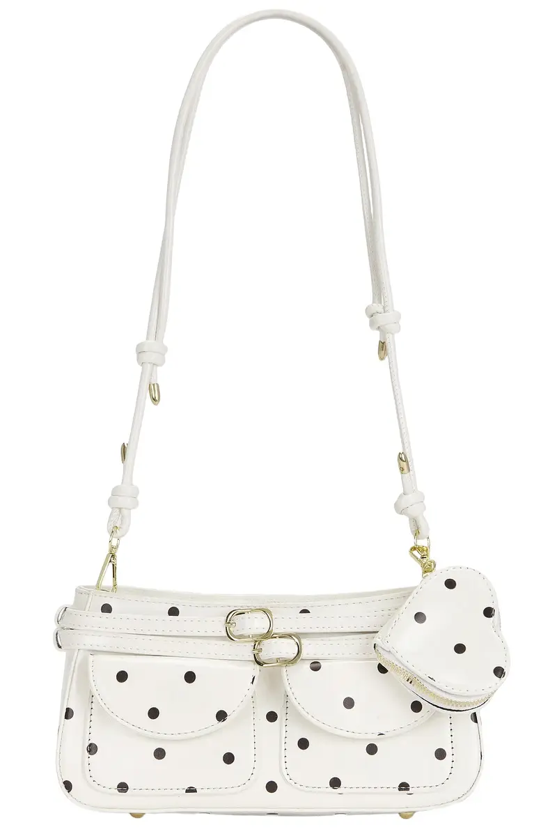 Polka Dot Crossbody Bag
