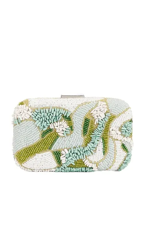 Beaded Floral Clutch Beaded Floral Clutch