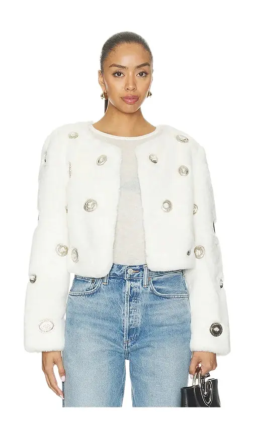 Understated Leather x REVOLVE Silver Tongue Coat