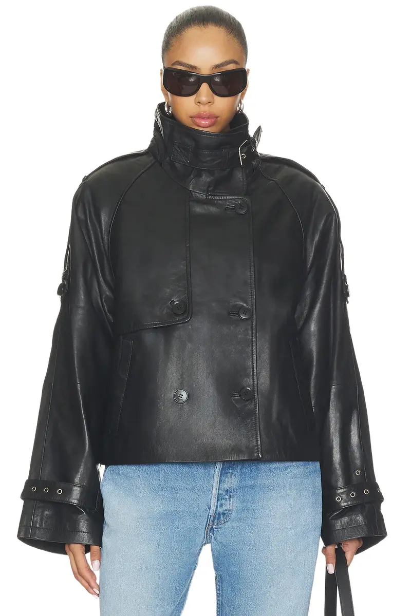 Gestuz Avic Leather Jacket
