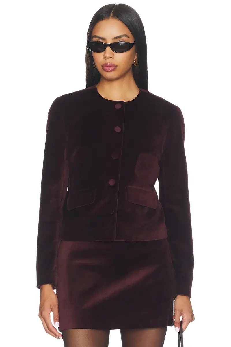 Joe's Jeans The Velveteen Lady Like Jacket