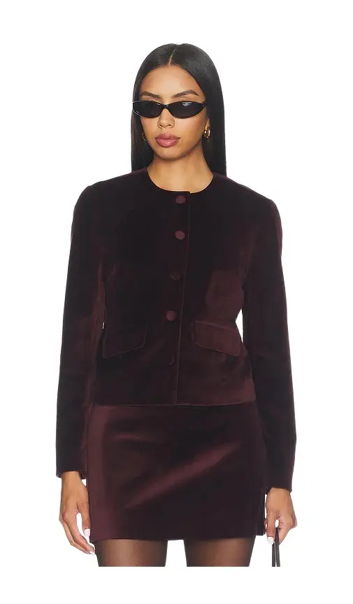 Joe's Jeans The Velveteen Lady Like Jacket