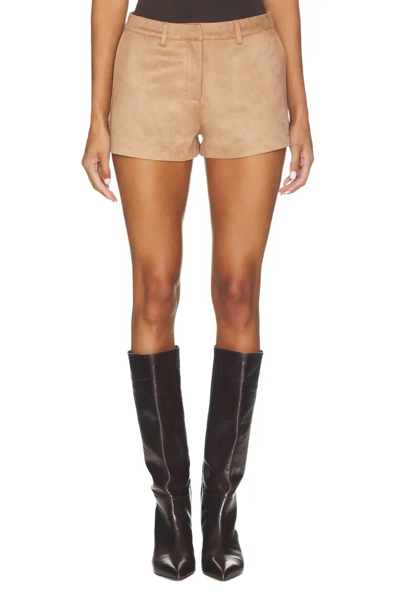 SNDYS Archer Faux Suede Short