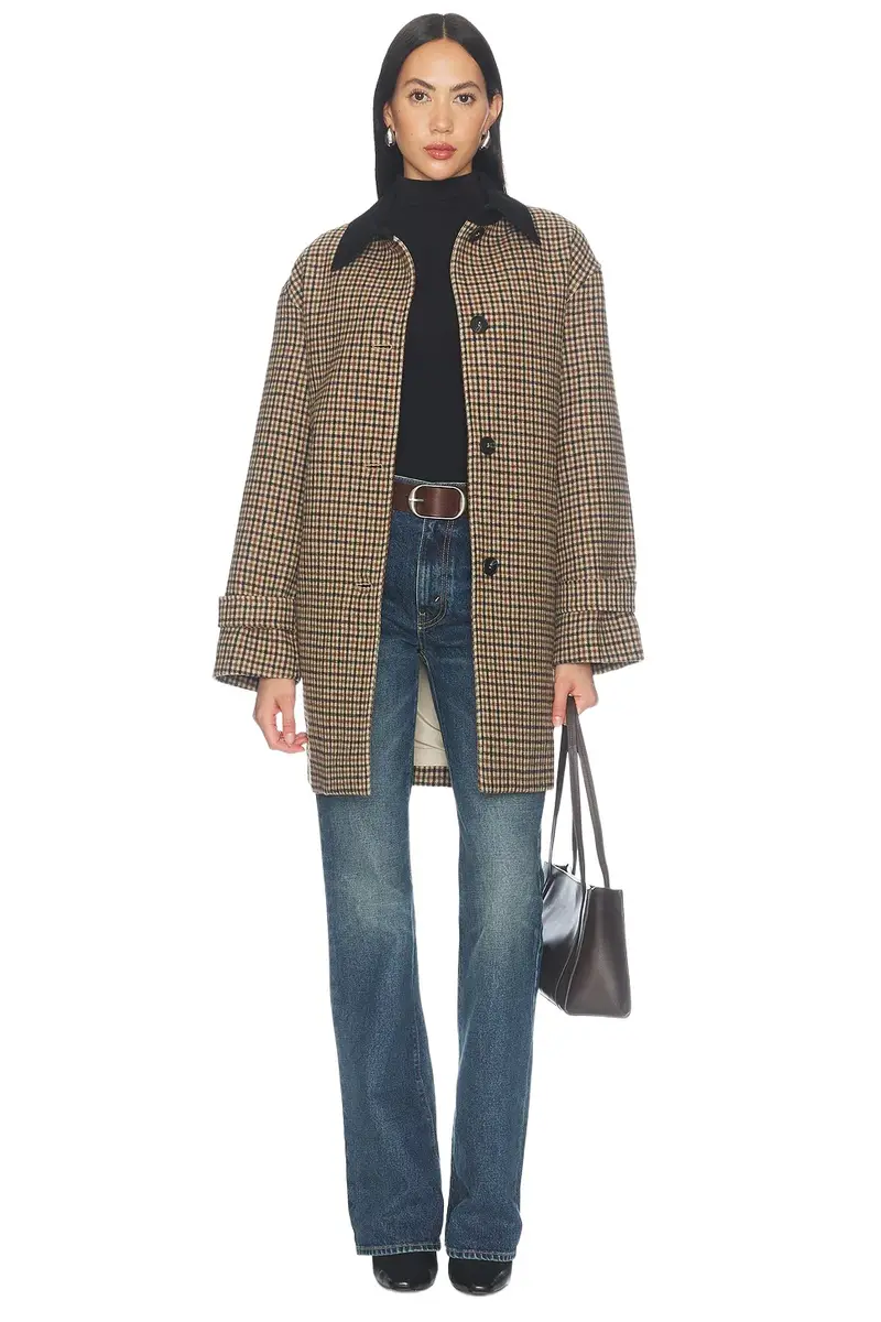 Elodie the Label Atlas Cord Collar Coat