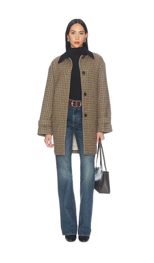 Elodie the Label Atlas Cord Collar Coat