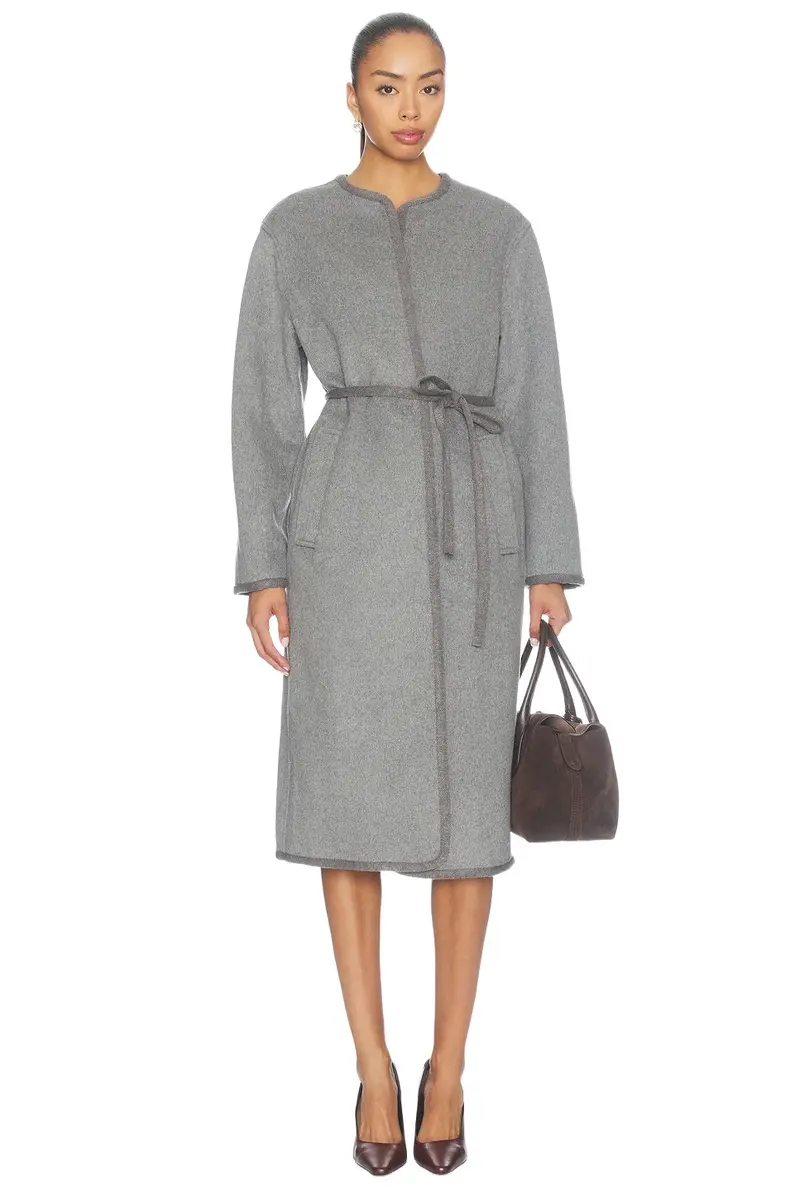 Elodie the Label Port Belted Coat