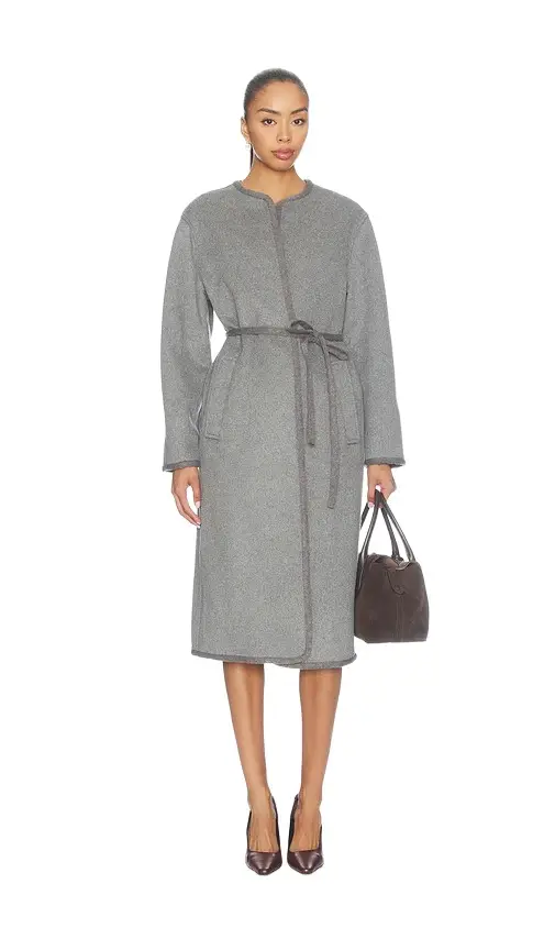 Elodie the Label Port Belted Coat