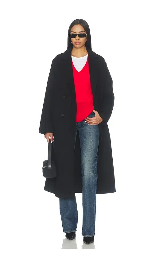 Elodie the Label Hudson Double Breast Midi Coat | Thumbnail 2 Elodie the Label Hudson Double Breast Midi Coat | Thumbnail 2