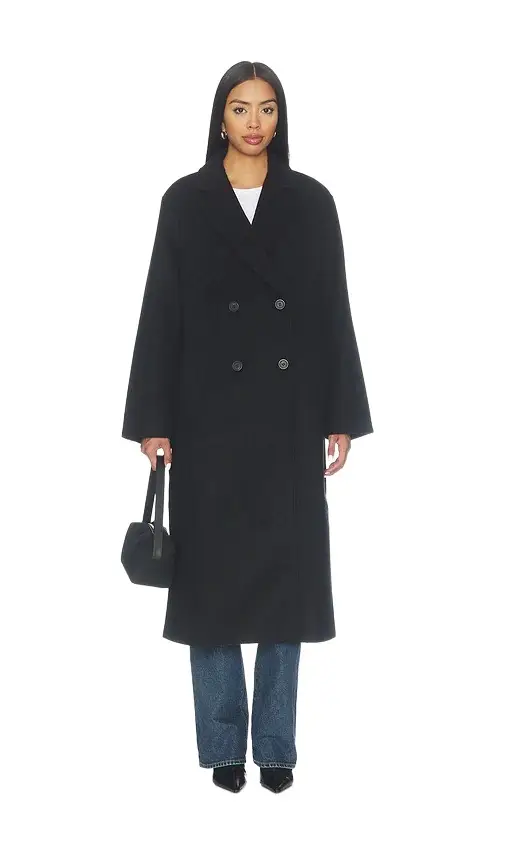 Elodie the Label Hudson Double Breast Midi Coat