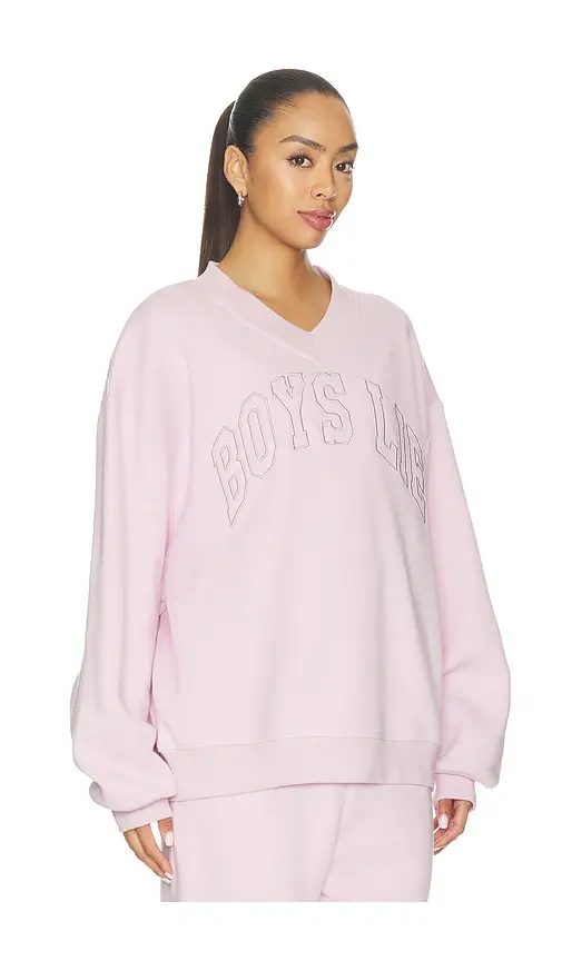 Boys Lie All-star V3 Hayley V-neck Sweatshirt | Thumbnail 2 Boys Lie All-star V3 Hayley V-neck Sweatshirt | Thumbnail 2