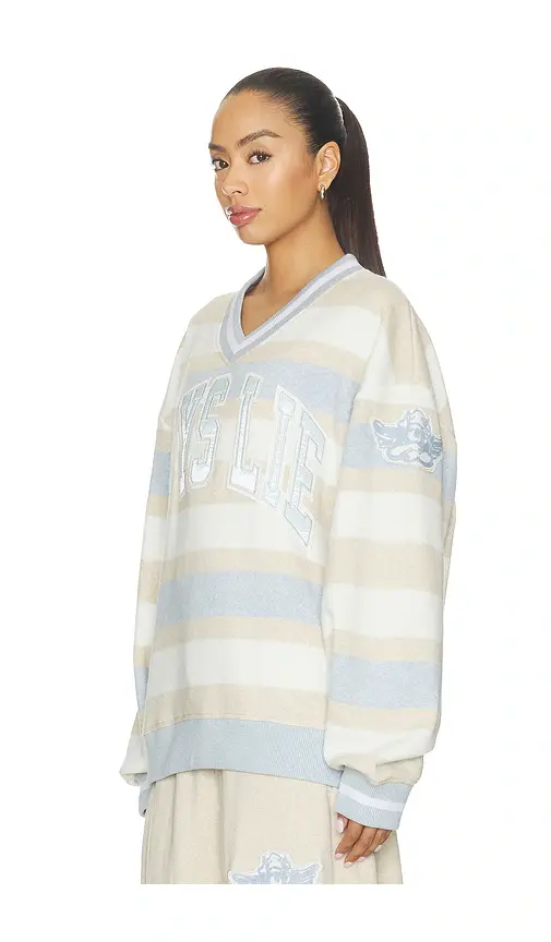Boys Lie Girl Next Door Hayley V-neck Sweatshirt | Thumbnail 2 Boys Lie Girl Next Door Hayley V-neck Sweatshirt | Thumbnail 2