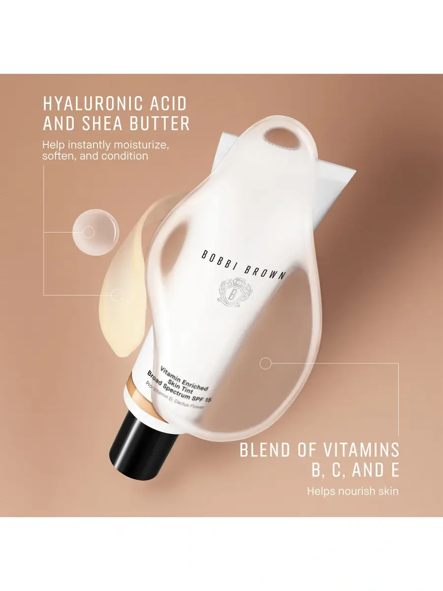 BOBBI BROWN Women's Vitamin Enriched Skin Tint SPF 15 | Thumbnail 6 BOBBI BROWN Women's Vitamin Enriched Skin Tint SPF 15 | Thumbnail 6