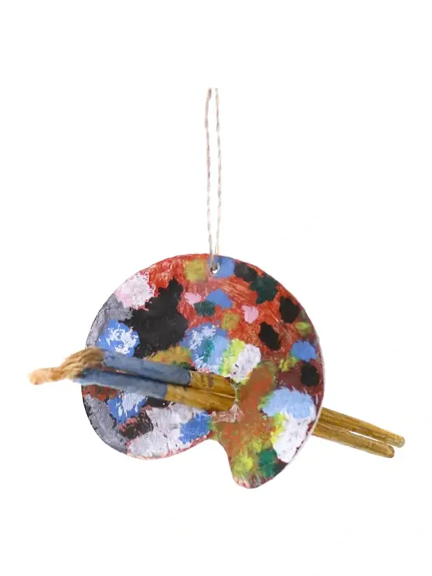 Cody Foster & Co Vintage Artist Palette Ornament