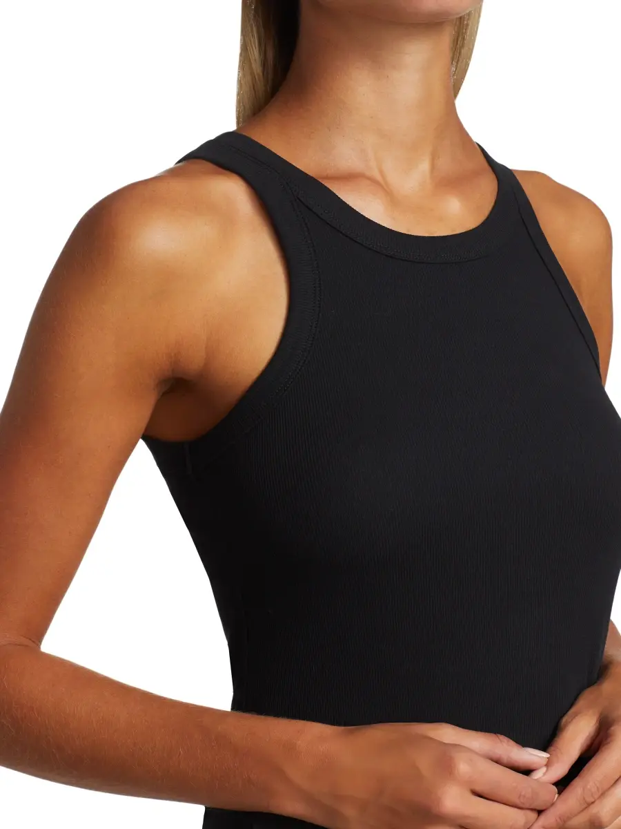 TOTEME Women's Curved Rib Tank Top | Thumbnail 6 TOTEME Women's Curved Rib Tank Top | Thumbnail 6