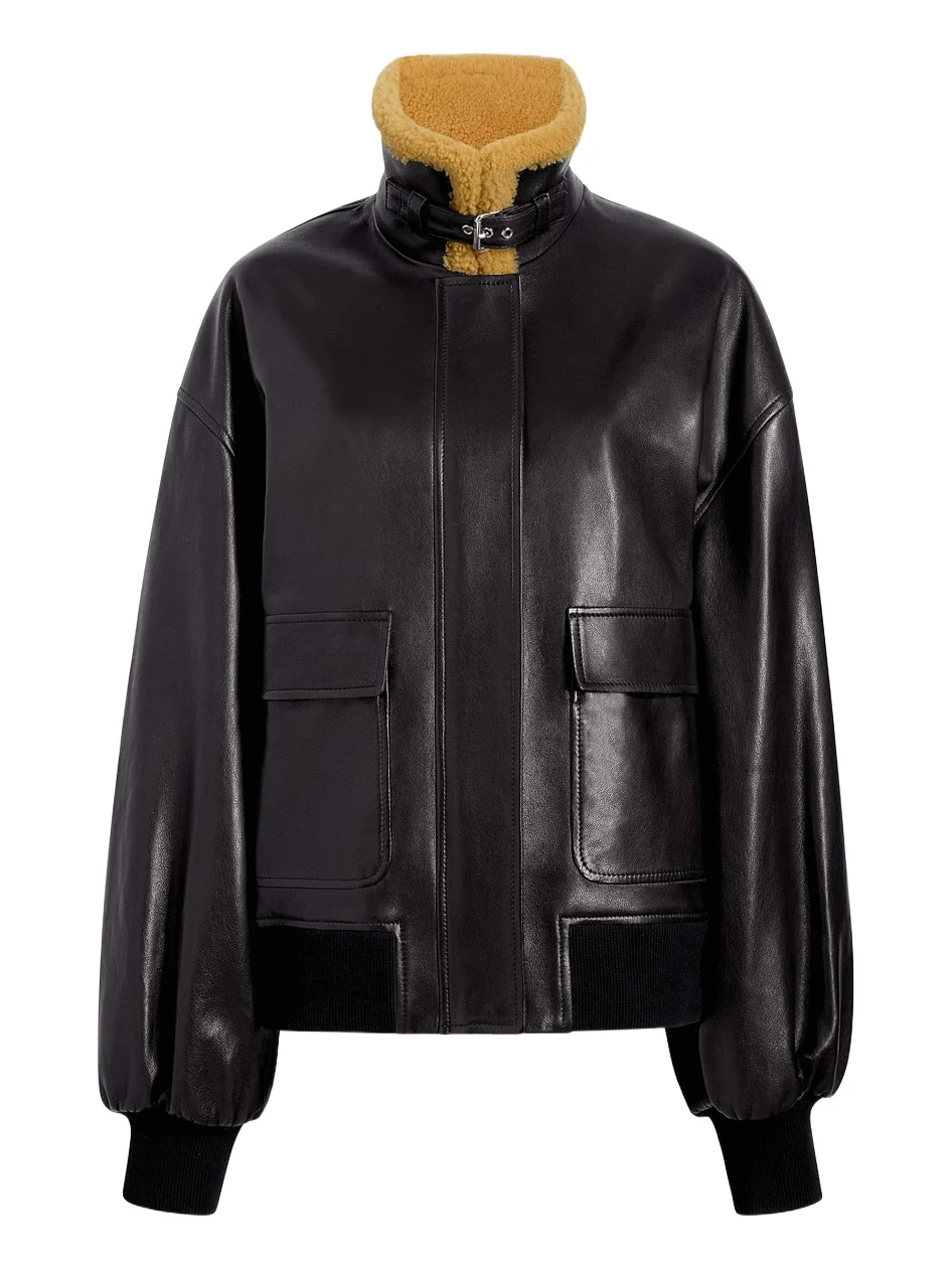 Sandor Jacket In Black Leather Sandor Jacket In Black Leather