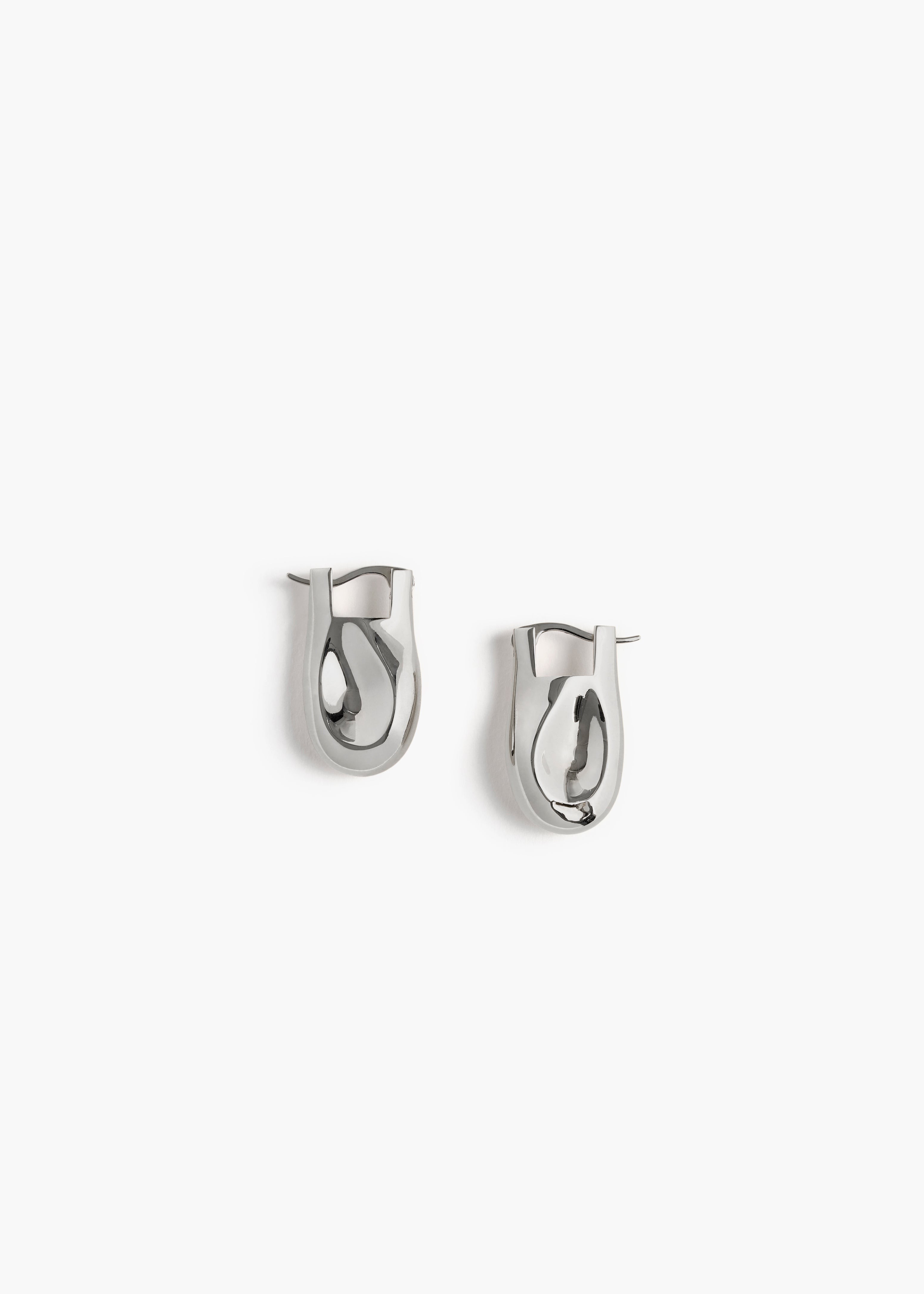 Keefe Earrings In Silver Keefe Earrings In Silver