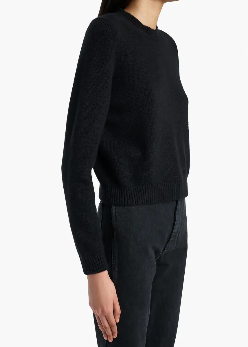 Khaite Leta Sweater In Black | Thumbnail 5 Khaite Leta Sweater In Black | Thumbnail 5