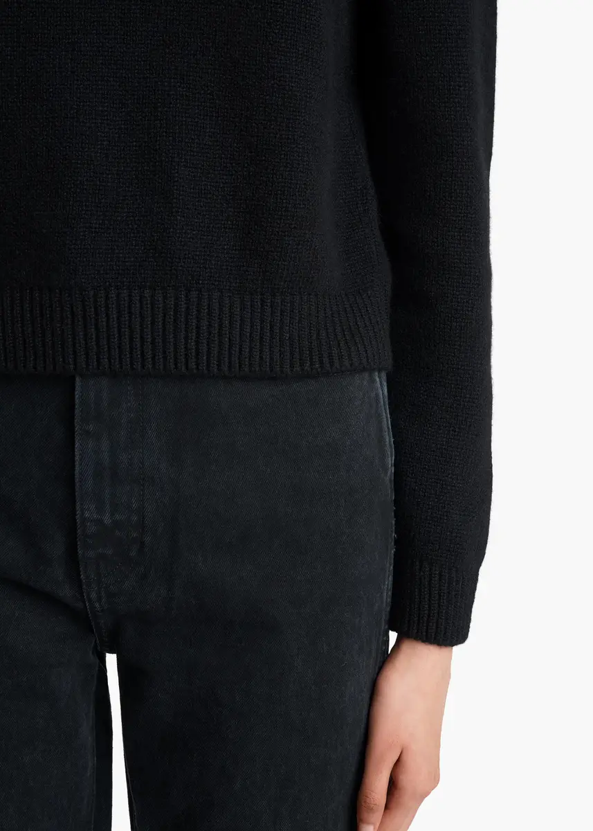Khaite Leta Sweater In Black | Thumbnail 6 Khaite Leta Sweater In Black | Thumbnail 6