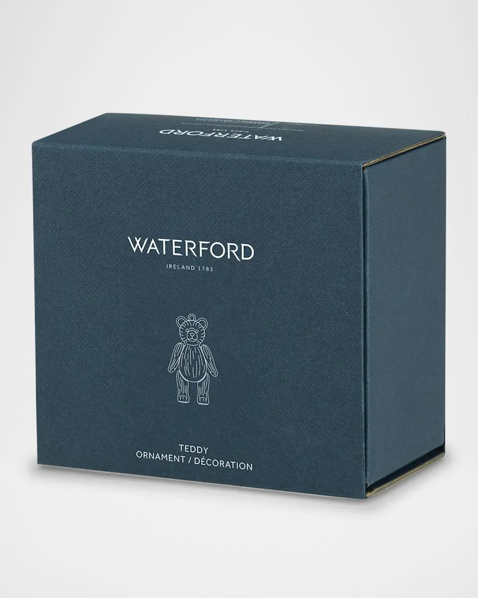 Waterford Crystal Golden Teddy Christmas Ornament | Thumbnail 4