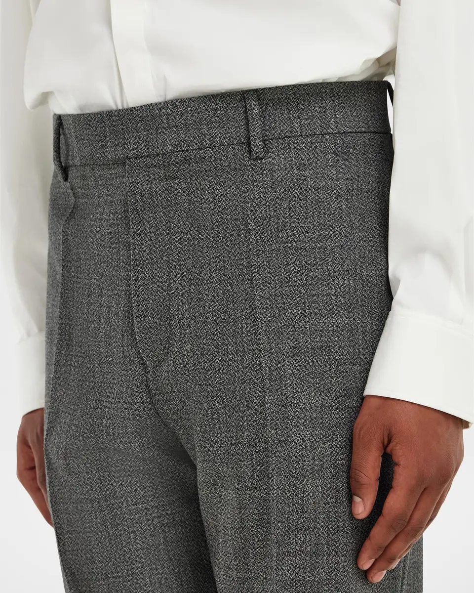 Ferragamo Men's Wool Chevron Tailored Trousers | Thumbnail 4 Ferragamo Men's Wool Chevron Tailored Trousers | Thumbnail 4