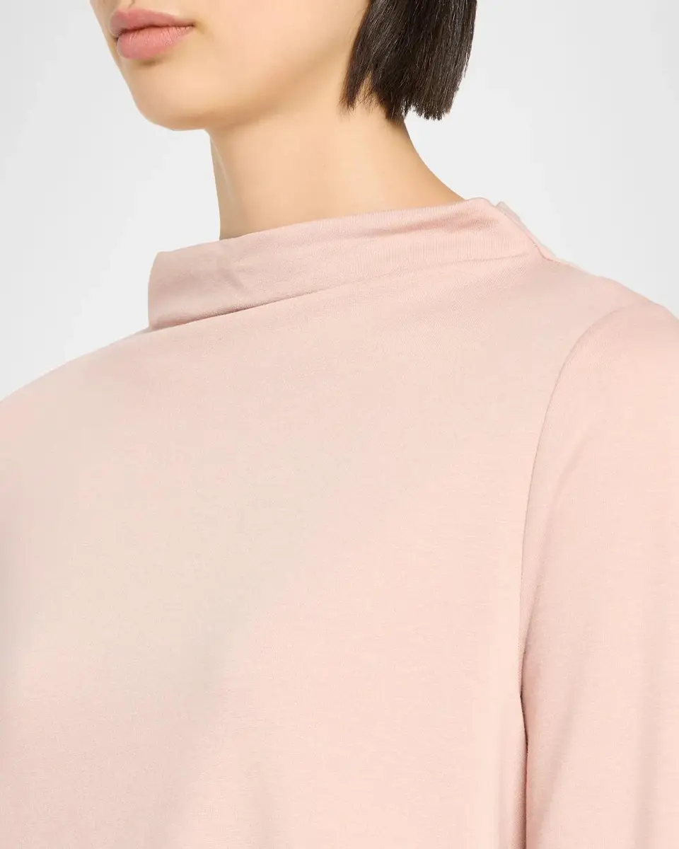 Eileen Fisher Funnel-Neck Terry Top | Thumbnail 5 Eileen Fisher Funnel-Neck Terry Top | Thumbnail 5