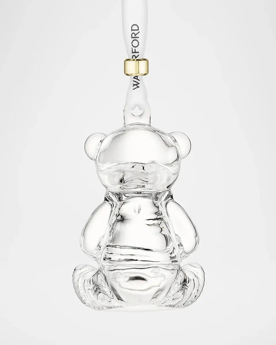 Waterford Crystal 2026 My First Bear Christmas Ornament | Thumbnail 2 Waterford Crystal 2026 My First Bear Christmas Ornament | Thumbnail 2