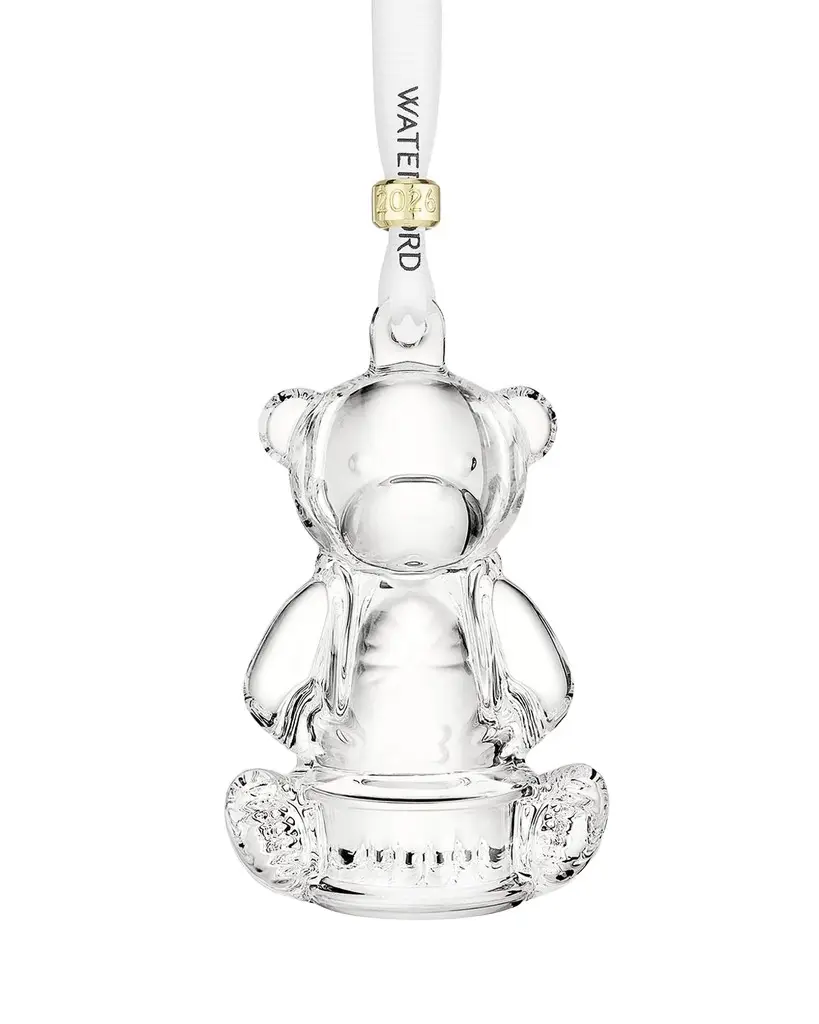 Waterford Crystal 2026 My First Bear Christmas Ornament