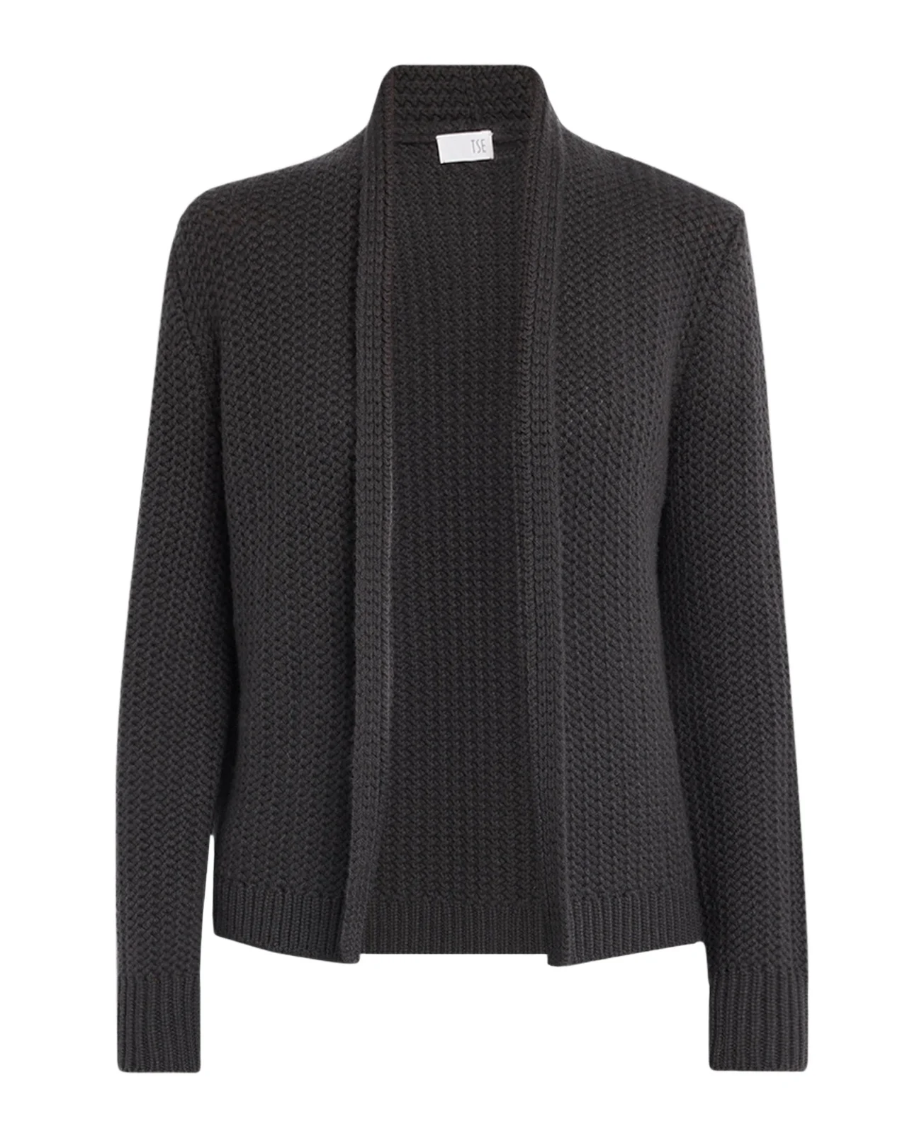 TSE Cashmere Cashmere Open Shawl-Collar Cardigan