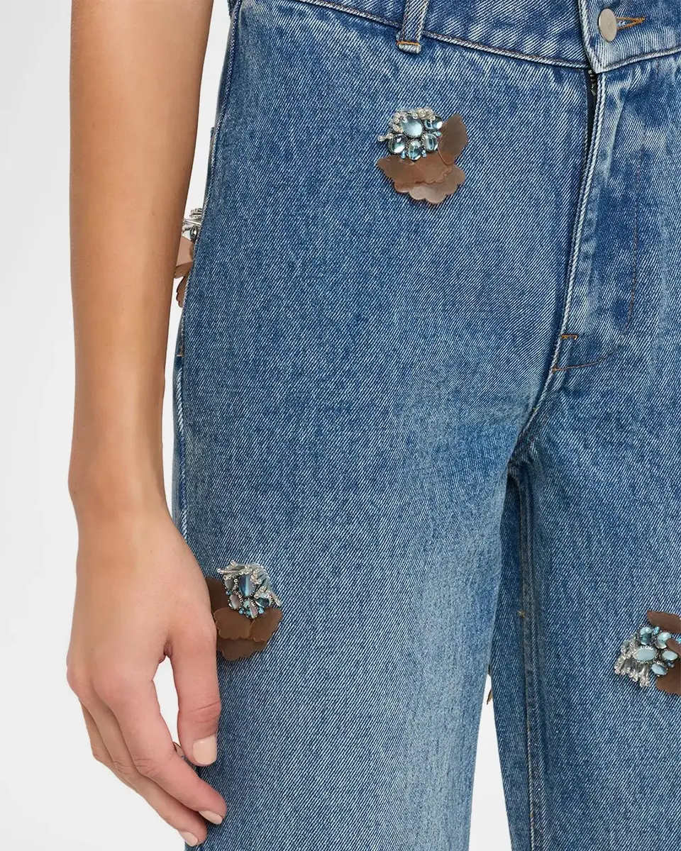 JBQ Wylder Floral Appliqué Jeans | Thumbnail 5