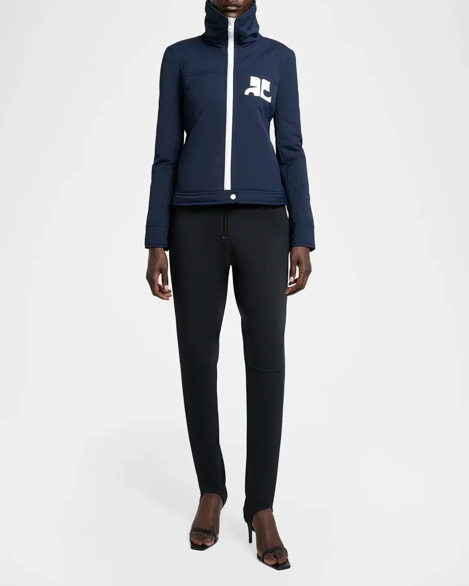 Courrèges Techno Nylon Zip Track Jacket | Thumbnail 2