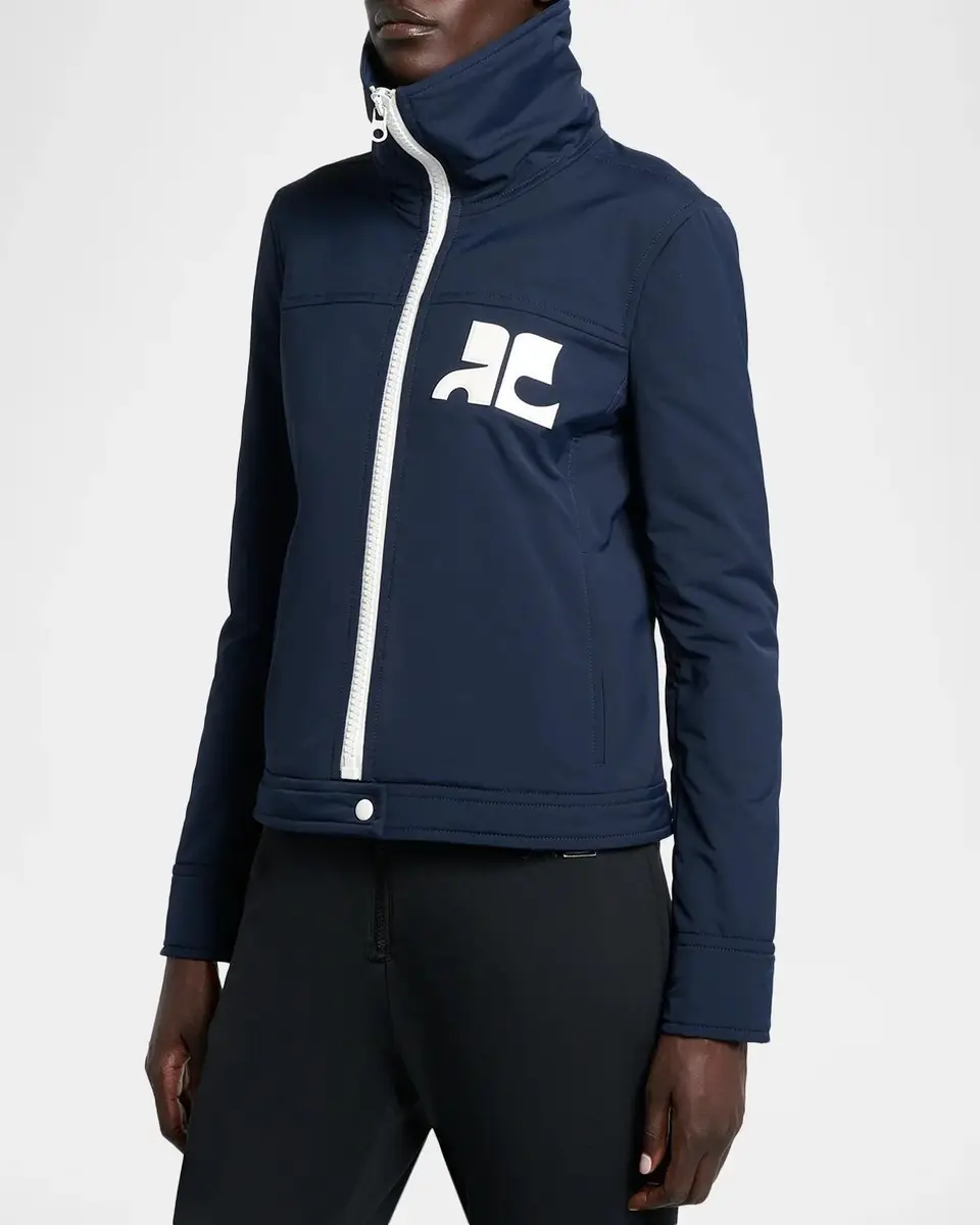 Courrèges Techno Nylon Zip Track Jacket | Thumbnail 4