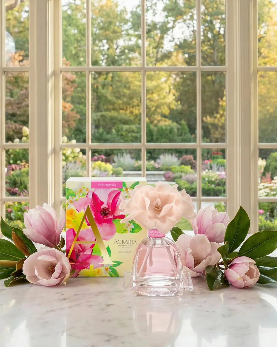 Agraria Pink Magnolia AirEssence Diffuser, 7.4 oz. | Thumbnail 4