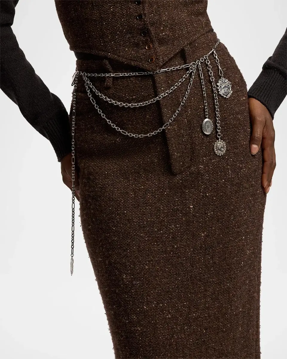 Ralph Lauren Collection Multichain Charm Belt | Thumbnail 2 Ralph Lauren Collection Multichain Charm Belt | Thumbnail 2