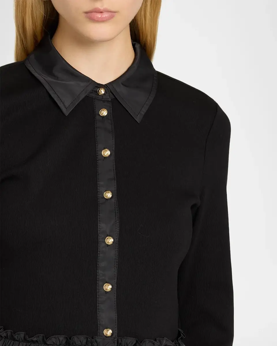 Cinq à Sept Salem Peplum Button-Front Top | Thumbnail 5 Cinq à Sept Salem Peplum Button-Front Top | Thumbnail 5