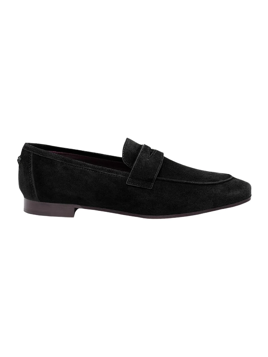 Bougeotte Suede Slip-On Penny Loafer