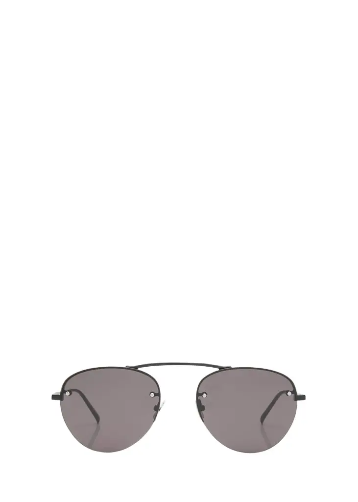 Curved Zinc Alloy Aviator Sunglasses Curved Zinc Alloy Aviator Sunglasses