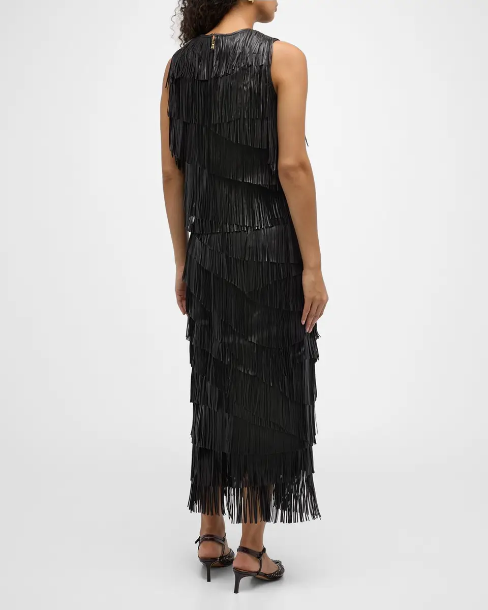 Ulla Johnson Therese Leather Fringe Skirt | Thumbnail 3 Ulla Johnson Therese Leather Fringe Skirt | Thumbnail 3