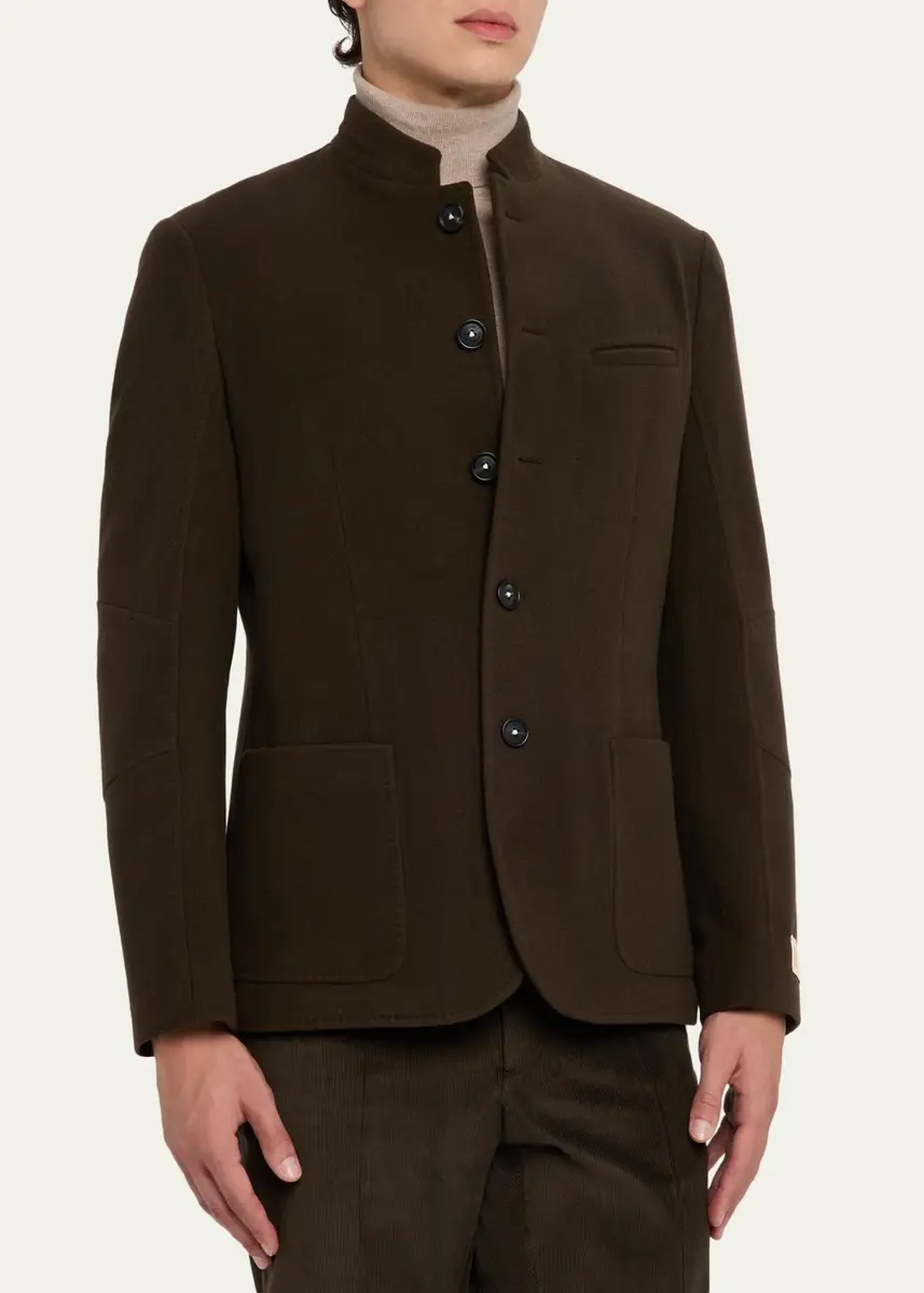 Massimo Alba Men's Baglietto Seersucker Jacket | Thumbnail 4 Massimo Alba Men's Baglietto Seersucker Jacket | Thumbnail 4