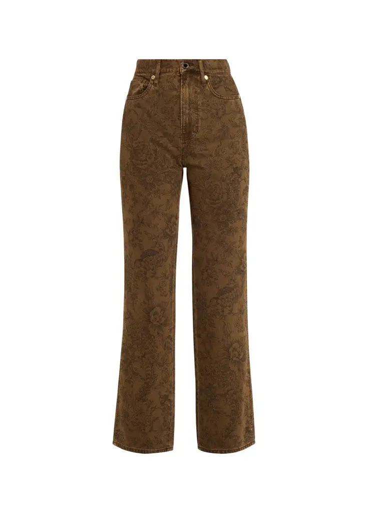 Dylan Floral Straight-Leg Jeans Dylan Floral Straight-Leg Jeans