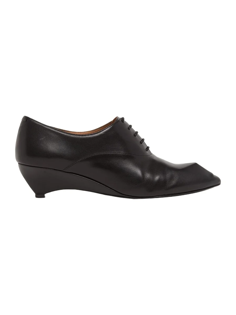 35mm Leather Oxford Wedges 35mm Leather Oxford Wedges