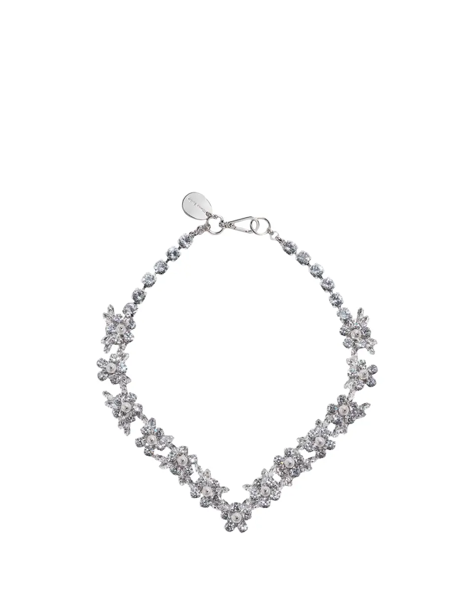 Simone Rocha V-Line Floral Necklace | Thumbnail 2 Simone Rocha V-Line Floral Necklace | Thumbnail 2